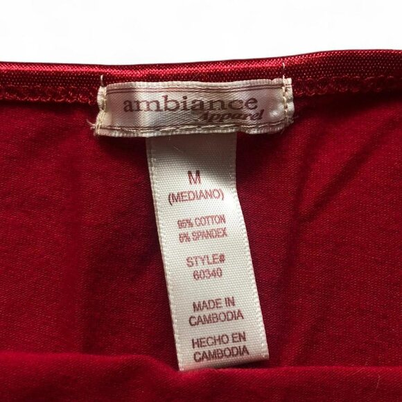 00s Ambience Cherry Red Cami - Picture 2 of 3